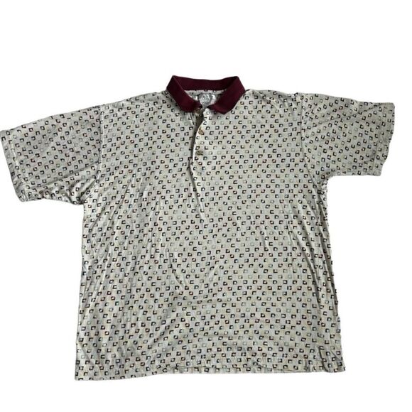 Tribute Mens Casual Shirt Short Sleeve 100% Cotton SZ L - Picture 1 of 10